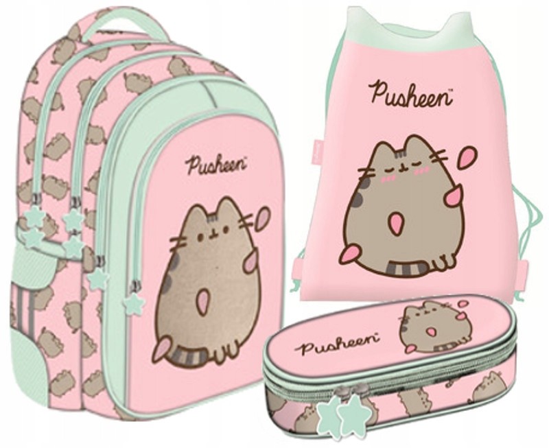 Školský Set St. Majewski Pusheen Pink z Kolekcie 2025